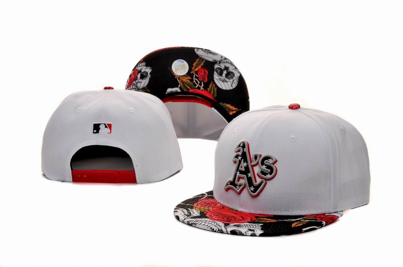 MLB Oakland Athletics NE Snapback Hat #23